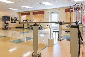 The rehab gym at Monroeville